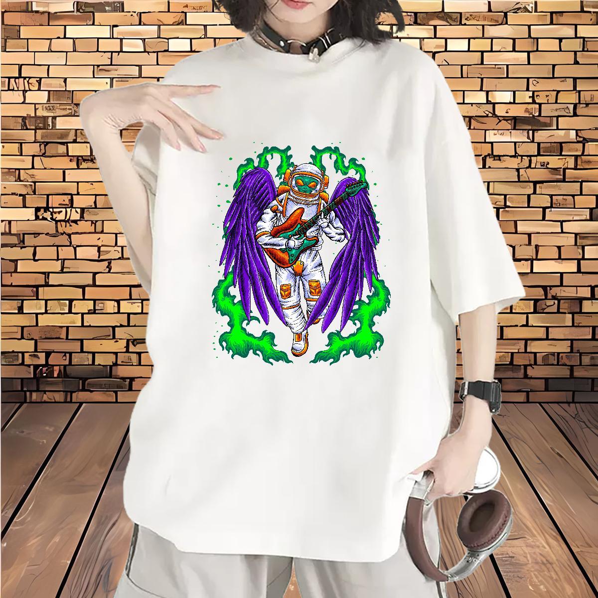 Designer Nice Unisex Tshirts 230g Pure Cotton universe Outdoor T Shirt For Woman Breathable DIY Anime Tees