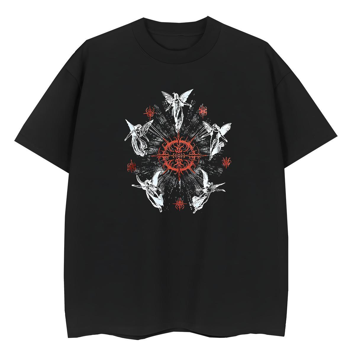 5A Women Tshirts 100% Cotton 230g icon Daily Outfit Woman T Shirts Round Neck Short Sleeve Custom Printed Tops Shirt