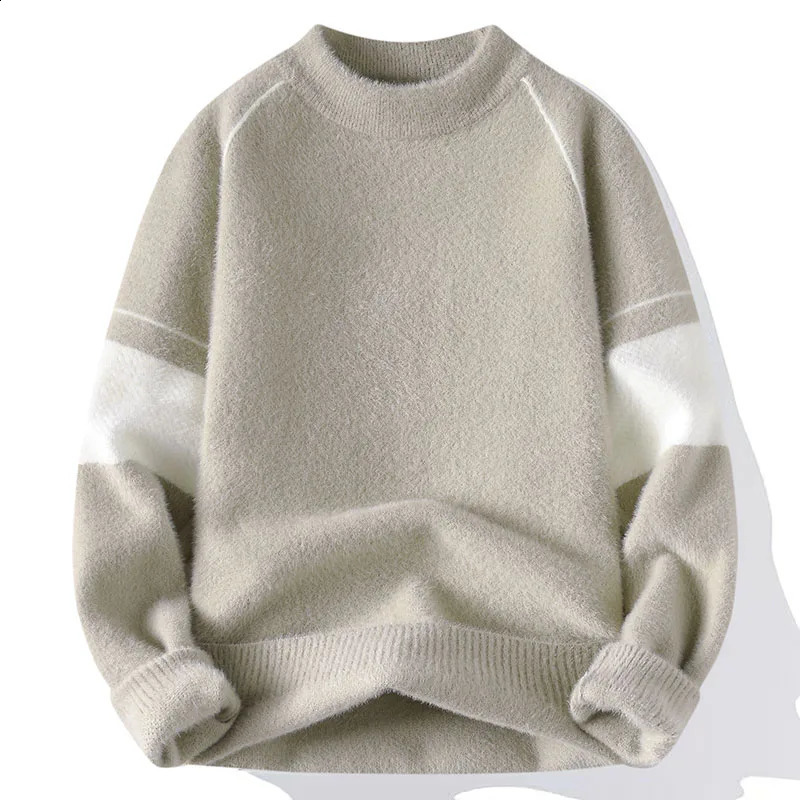Mens Sweater Winter Thick Warm Fashion Long Sleeve M3XL MY83 240821