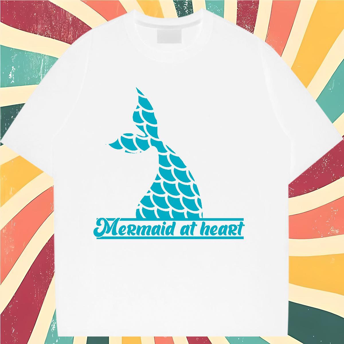 Custom T shirt Short sleeve Soft 100% Cotton 230g Unisex Tshirts Cartoon Anime Fishtail Sport Designer Tees Shirts