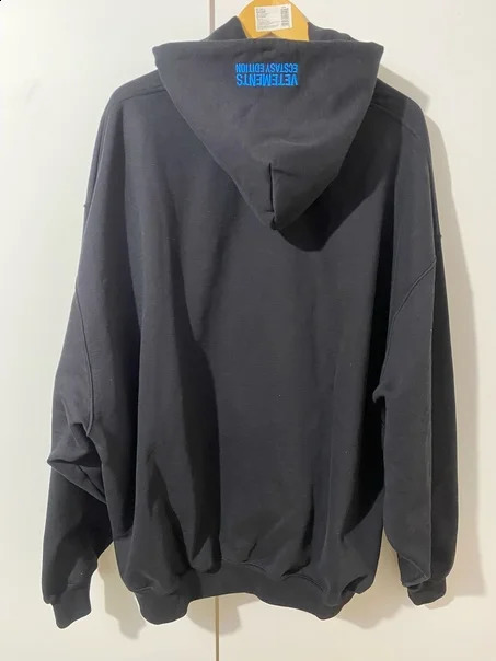 Street Clothing Y2k Hoodies Hip Hop Ecstasy Letter Graphic Printing Super Large Hoodie Sportswear Mens Zipper 240821