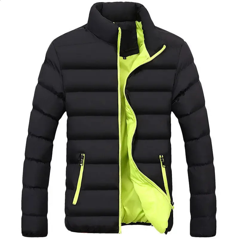 Fashionable mens cotton coat jacket casual Korean cut winter student 240822