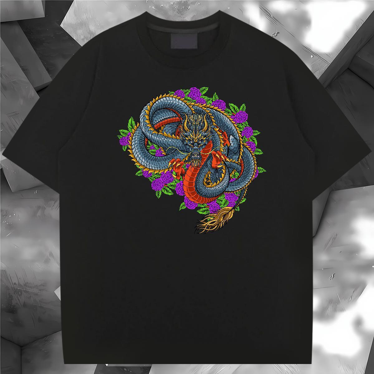 Soft angry T-Shirts Hip Hop Tshirt for Man Woman 230g Cotton New Breathable Customized Print Tees