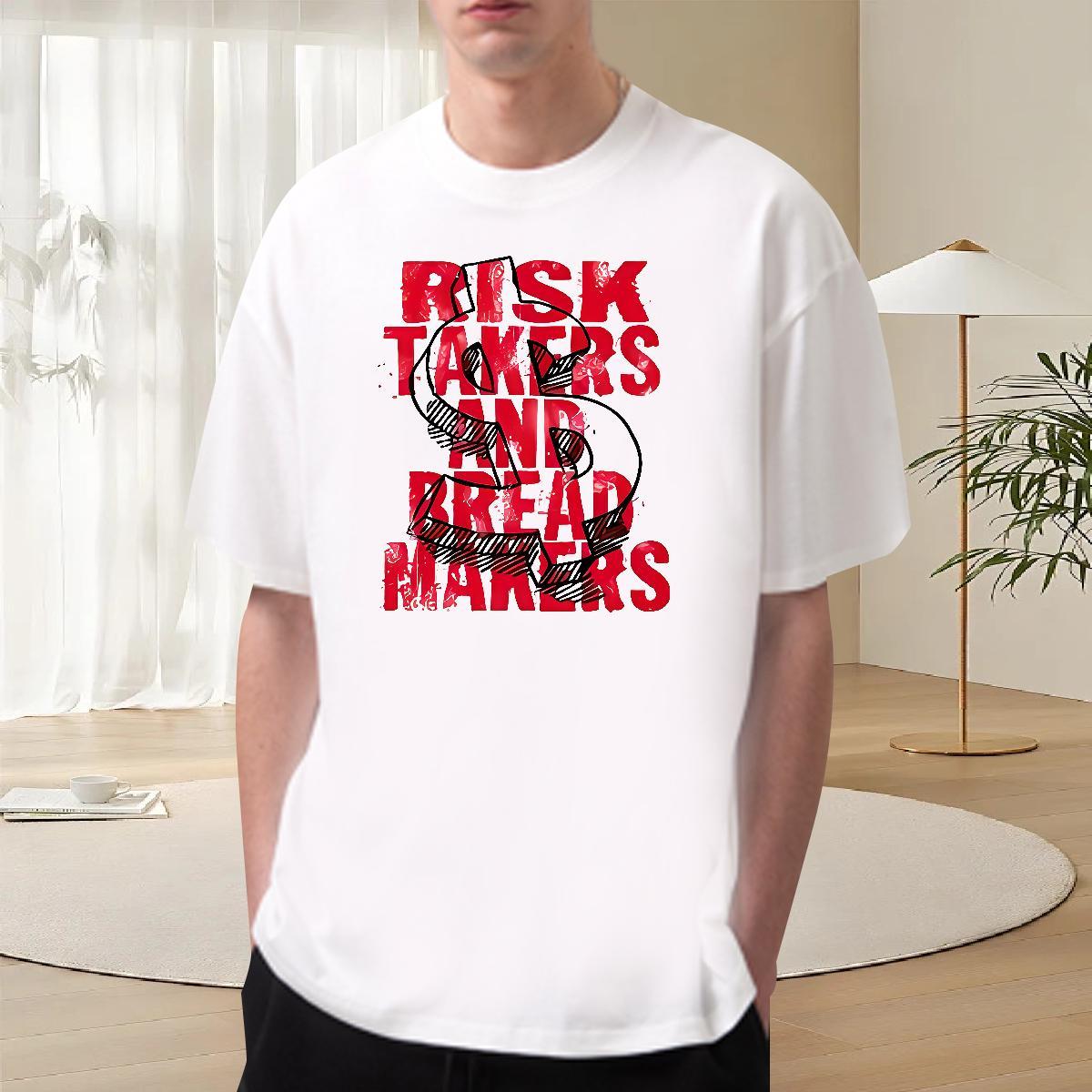 High Quality Men Tshirts Casual 230g 100% Cotton Plus Size Custom Round Neck Short Sleeve money T Shirts Men Designer Tops Shirt