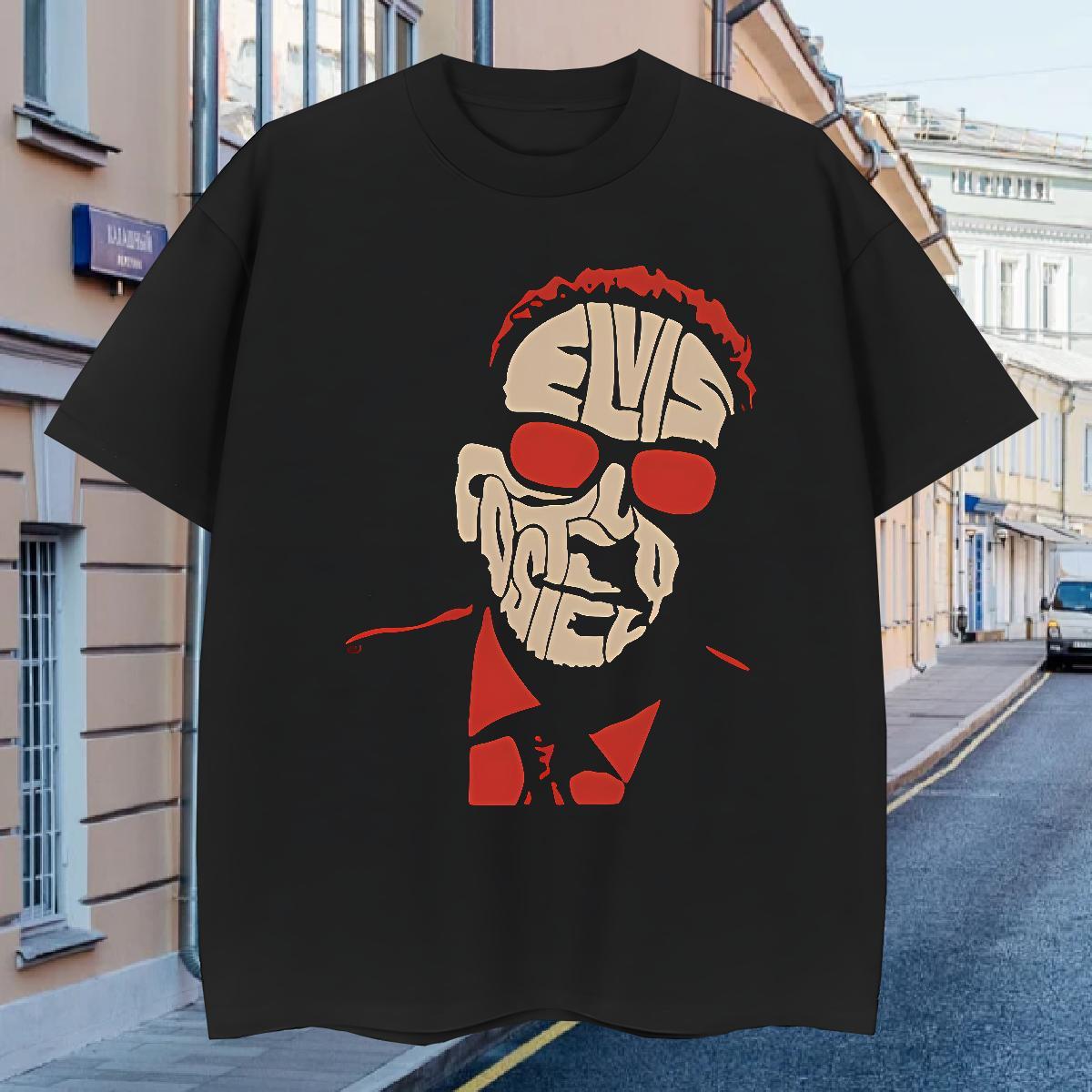 Designer Fashion Men Clothes T-Shirt 230g Pure Cotton Spring Summer scary Breathable Crew Neck Men T Shirts Comfortable Custom Cartoon Clothings