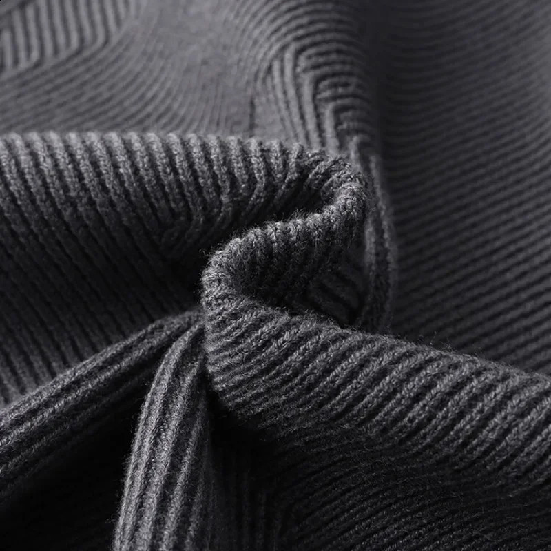 Autumn and winter mens casual n with thick long sleeved buttoned jacket cardigan wool sweater 240821