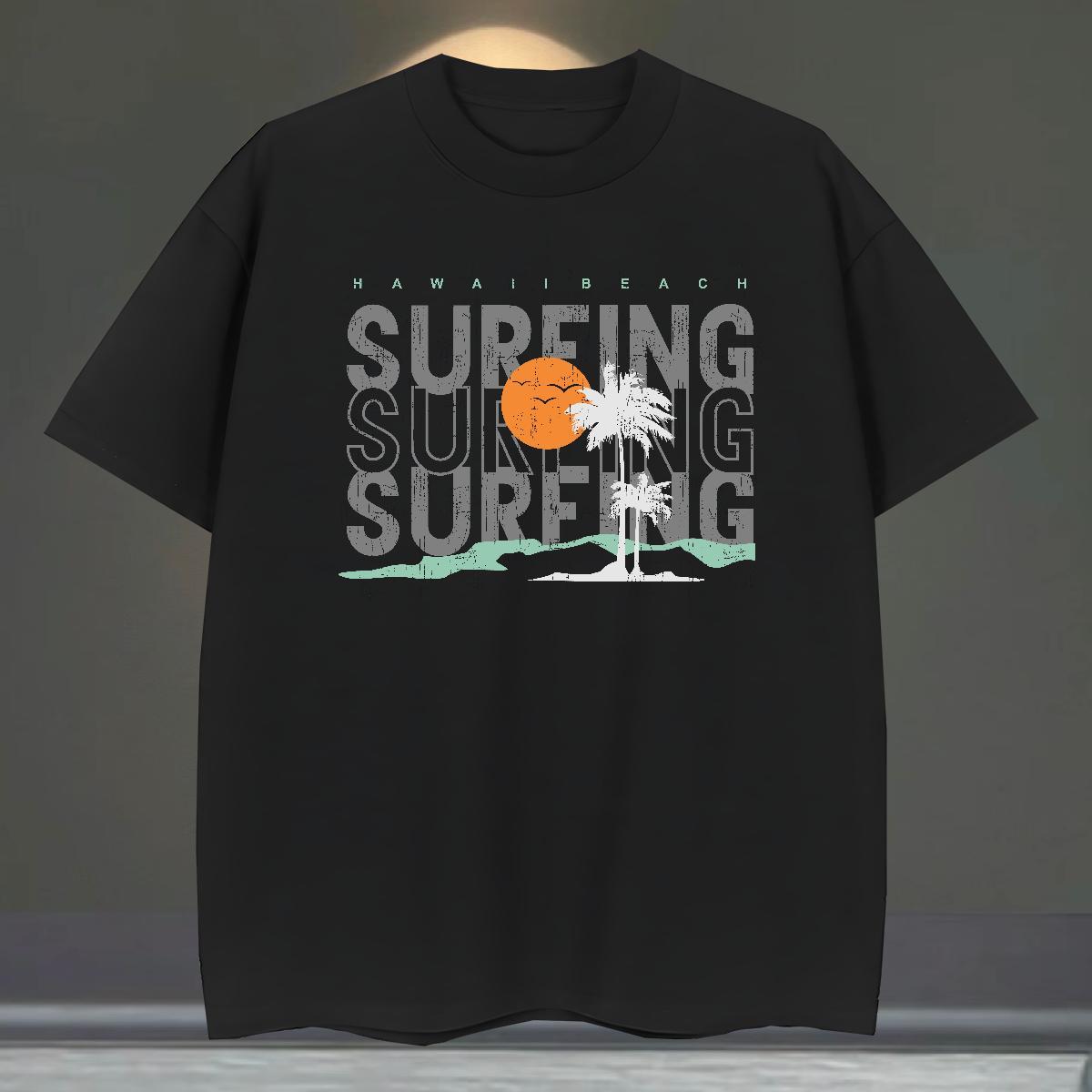 Soft Tshirt for Man Woman Hip Hop 230g Pure Cotton Anime Print Breathable Soft beach T-Shirts Wholesale Tee Shirt