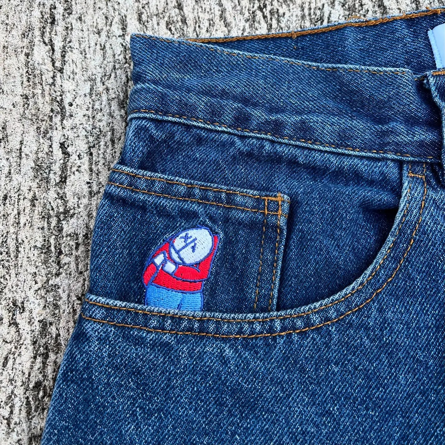Y2k Baggy Jeans Women Jeans Sky Blue Wide Denim Pants Oversize Cargo Fashion Male Clothes Streetwear Trousers High Waisted Jeans 240821