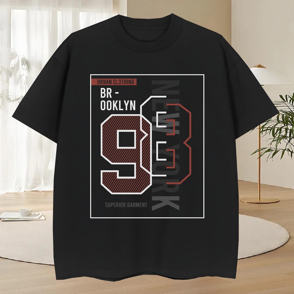 Cool Tshirts Sports Casual 100% Cotton 230g Cartoon Printing L-4XL Short Sleeve O-Neck 9 T-Shirts Fashion Casual Tee Shirt