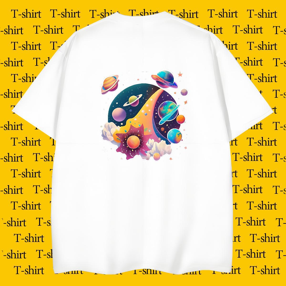 Comfortable Mens Tshirts Street Wear 100% Cotton 230g Custom Anime Crew Neck star T Shirts Men Fashion Tees Shirts