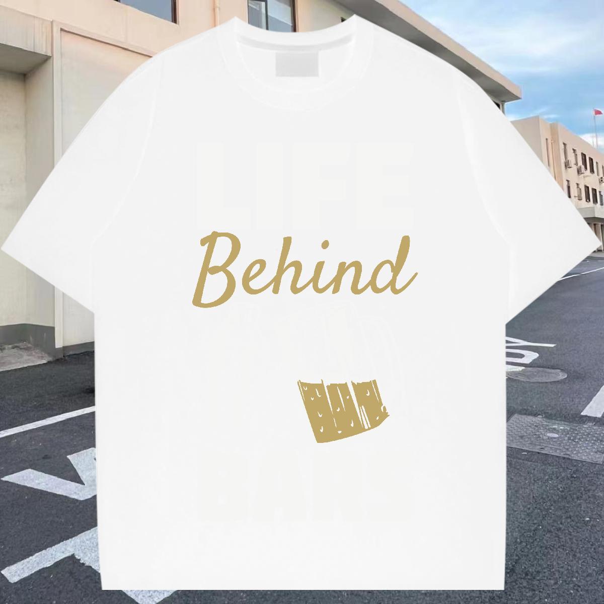 Wholesale Men Tops Tees Casual Beach 230g Pure Cotton Graphic Crew Neck letter T Shirt For Man New Polos