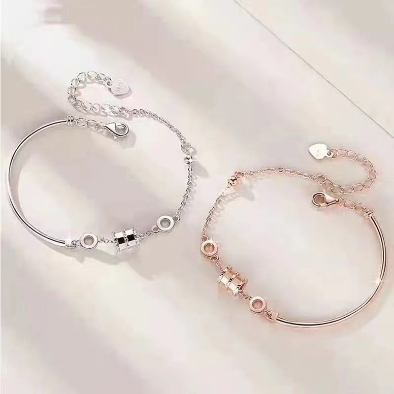 Lifetime Lock Love White Beimu Ruyi Ping An Lock Bracelet for Women Long Life Lock Bracelet