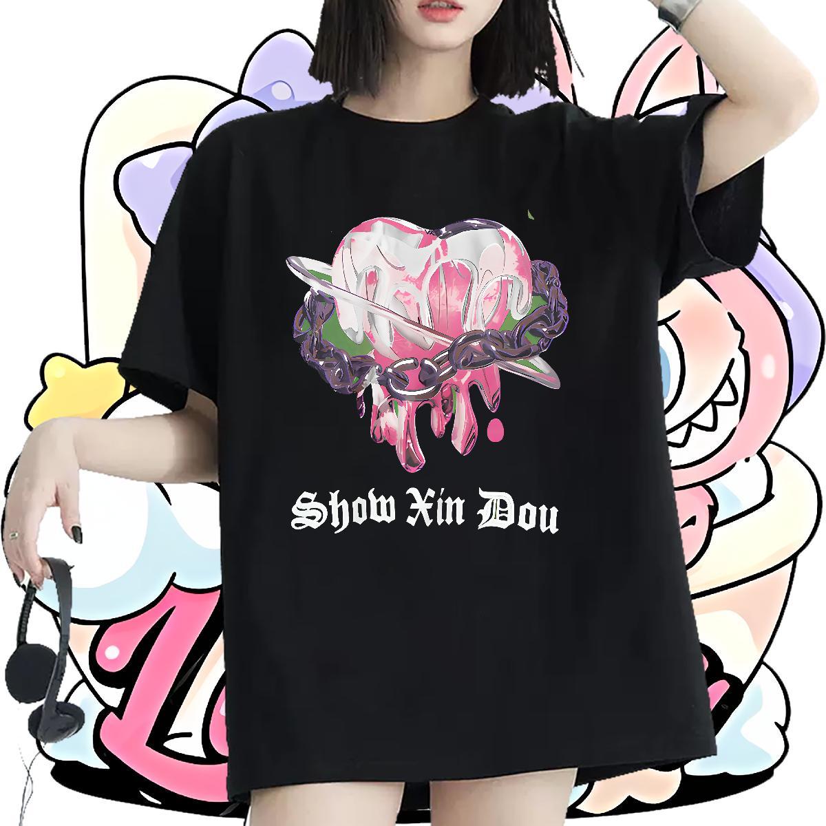 Free Shipping Tshirt for Man Woman 230g Pure Cotton letter Sports Street Wear T Shirts Women O-Neck Short Sleeve Black Oversized Tops