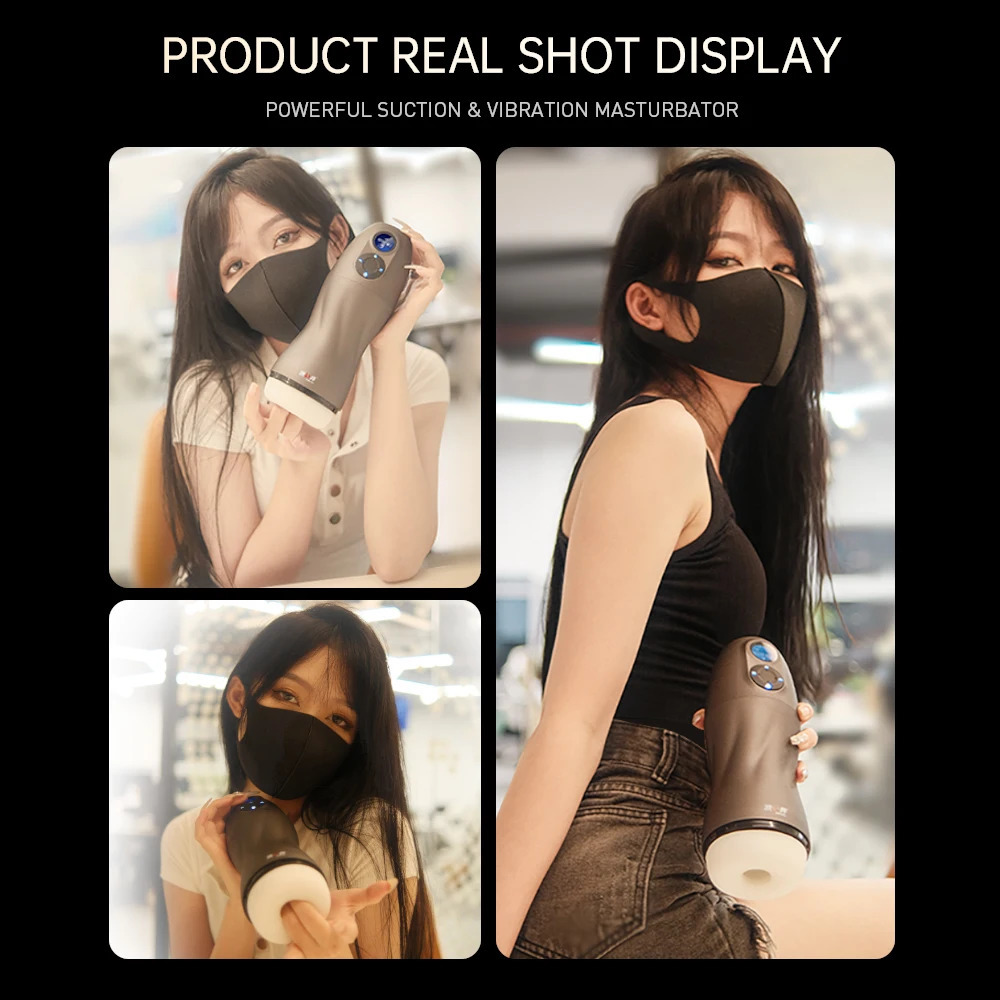 DRY WELL Smart Sex Robot for Men Vacuum Oral Sex Sucking Automatic Male Masturbator Heating and Moaning Adult Goods for Men 250410