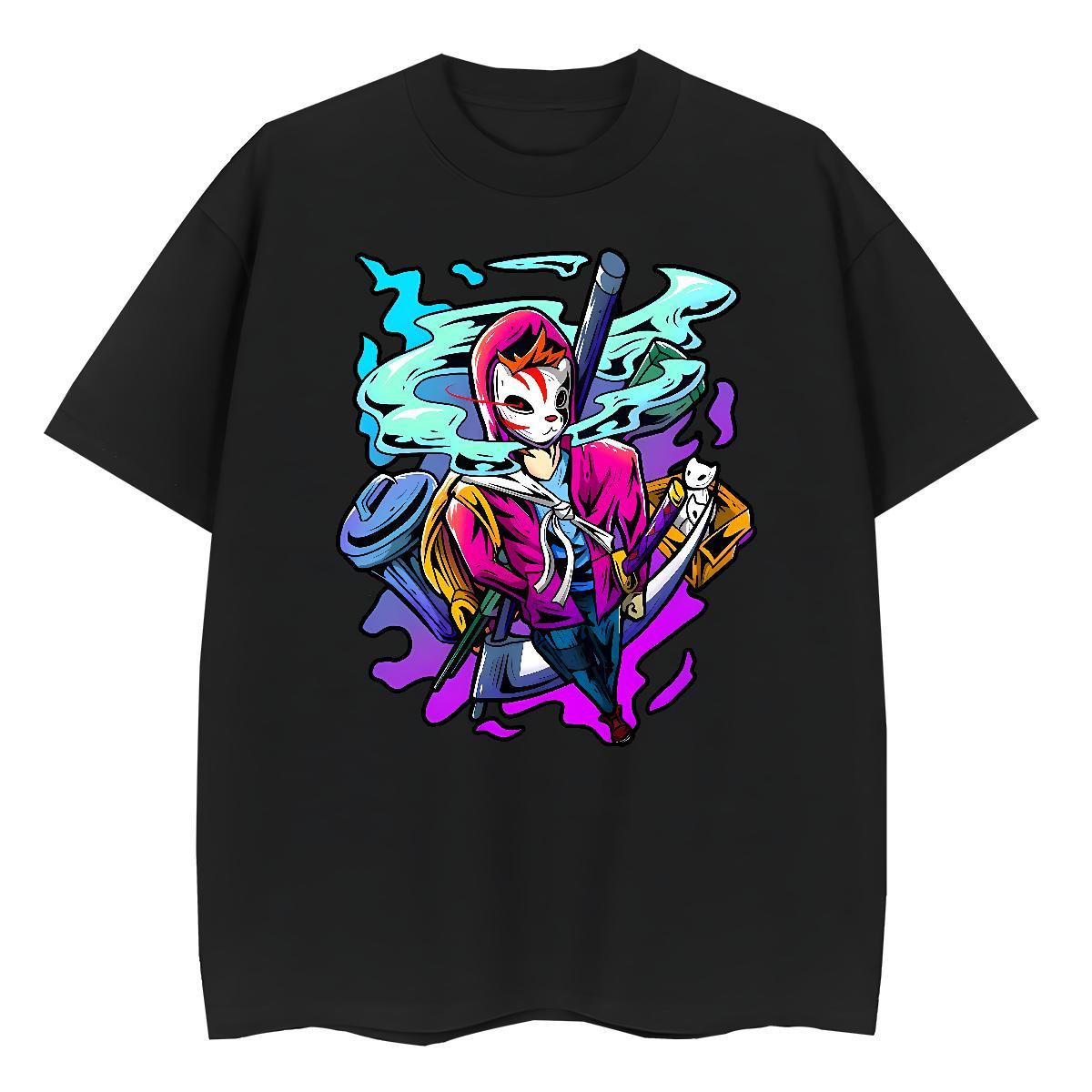 Popular Womens Tshirts 230g Cotton cartoon Home Outdoor Womens T Shirts Comfortable Custom Print Plus Size Top Tees