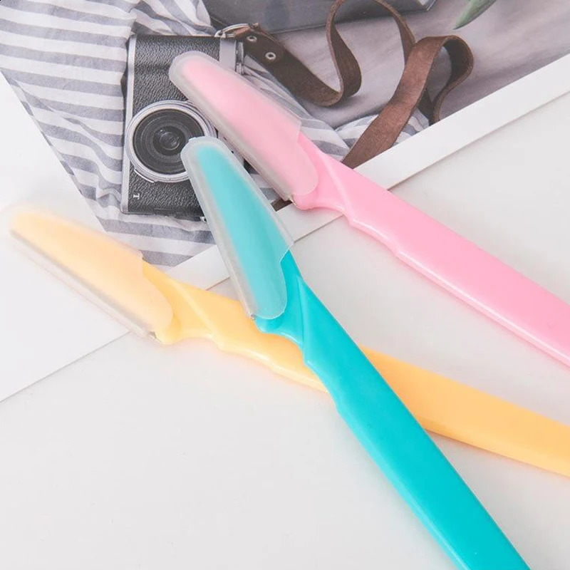 3pcs Eyebrow Shaver Hair Removal Blade Safety Womens Beauty Tools and Supplies 240801
