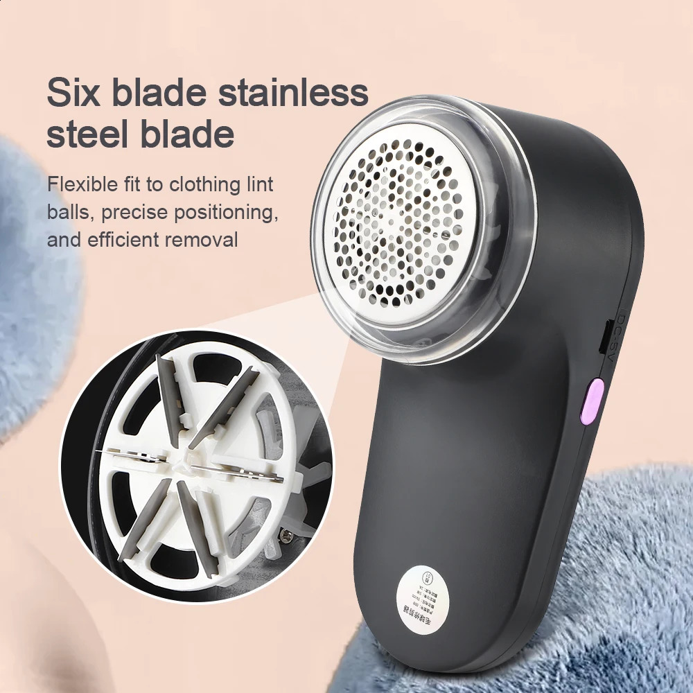 Household Clothes Shaver Fabric Lint Remover Fuzz Electric Fluff Portable Brush Blade Professional Rechargeable Fur Ball Trimmer 240821