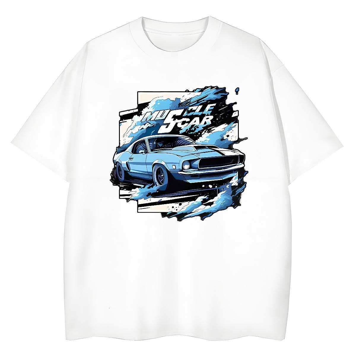 Designer Woman T Shirts 100% Cotton 230g Breathable Soft Sports Casual car Tshirt for Man Woman Brand DIY Anime Wear