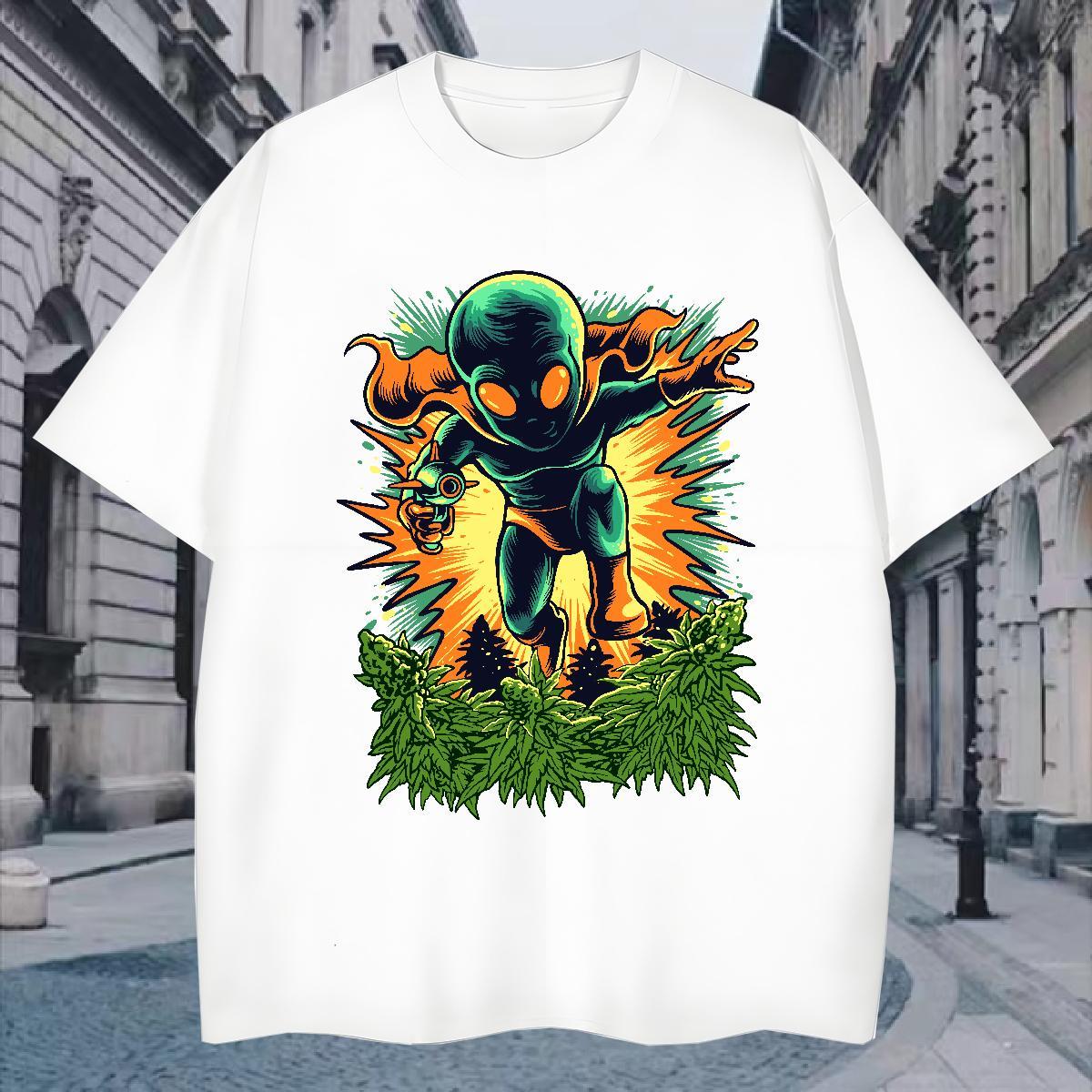 Free Shipping T shirt 230g Cotton ET Daily Wear DIY Pure Cotton Men Tshirts Custom Polos