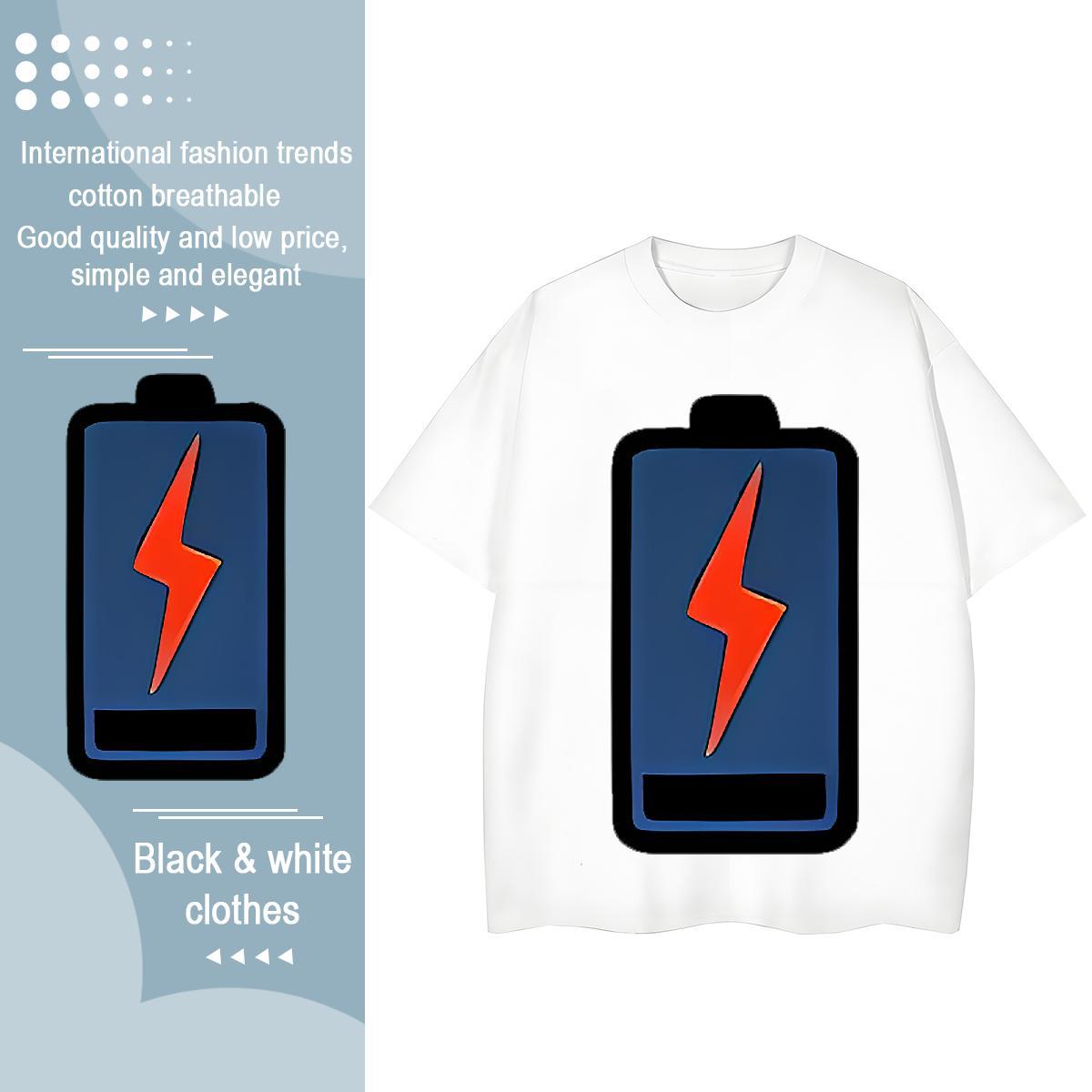 Designer Nice Women Tshirts 100% Cotton 230g phone Sports Street Wear T Shirts Women Breathable Soft Anime Print Tops Tees