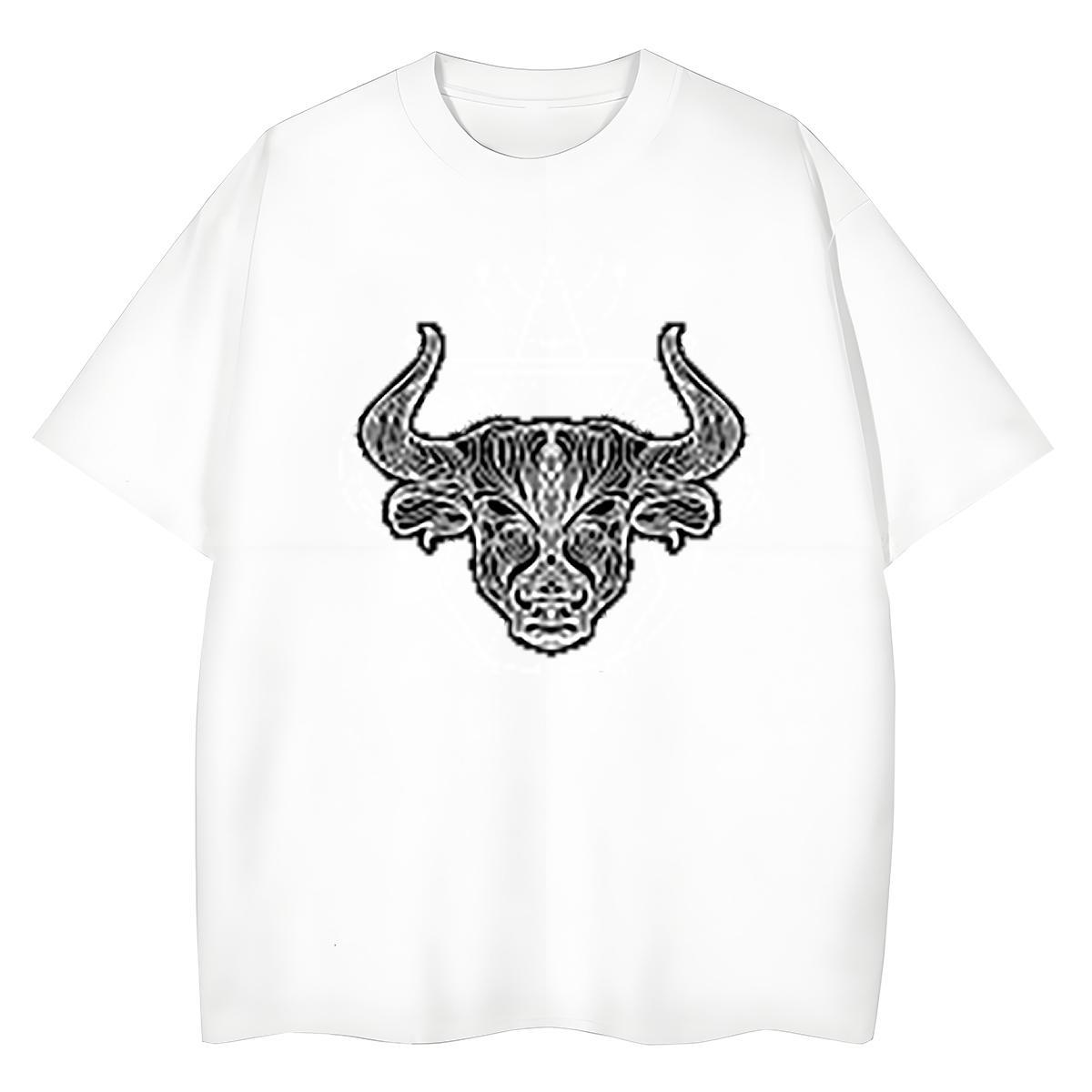 Comfortable Tshirt for Man Woman 100% Cotton 230g creature Street T-Shirts Breathable Short Sleeve Custom Printing Tee Shirt
