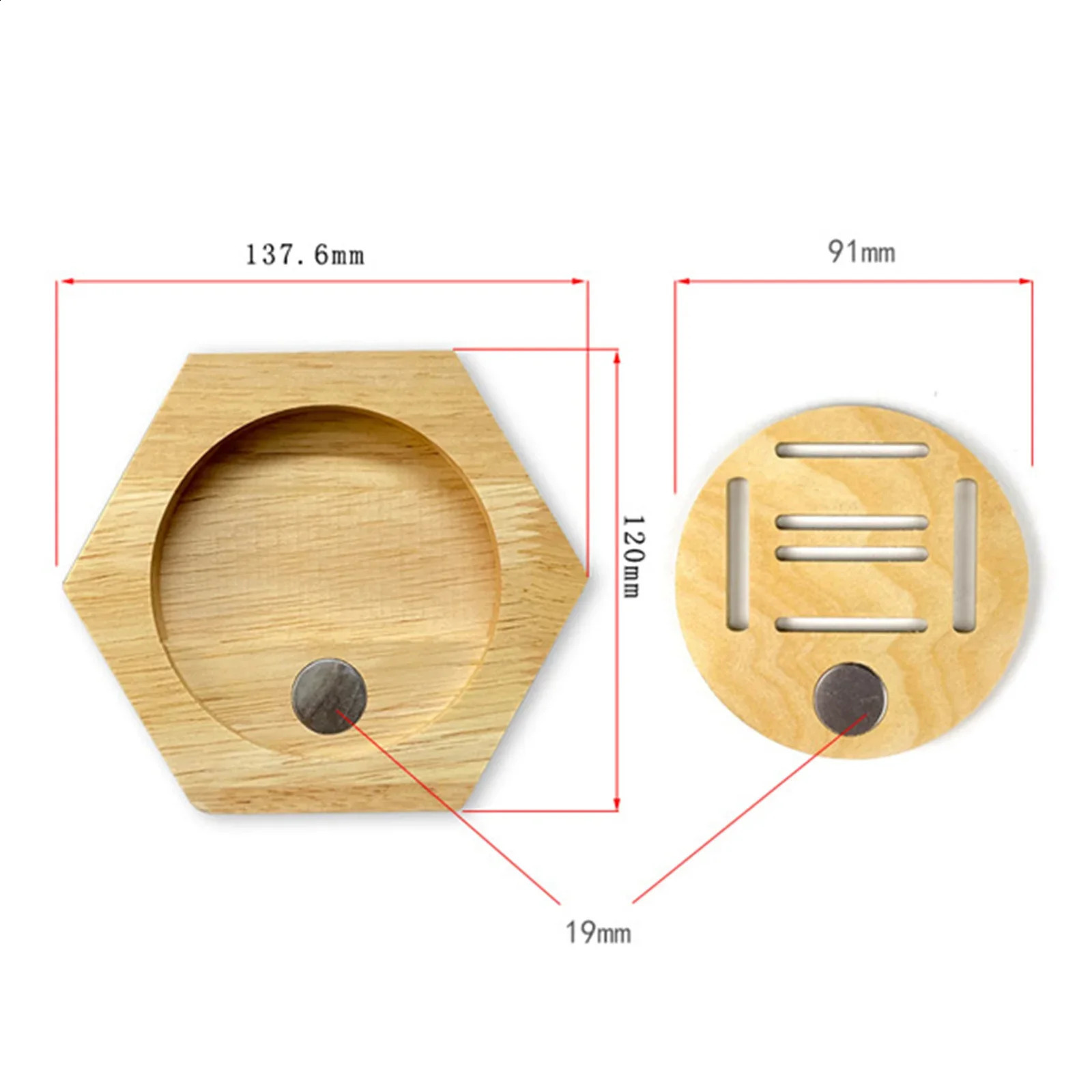 1-10pcs Medal Display Stand Hanger Rack Wooden Medals Holder Decoration Hexagon Honeycomb Creative Splicing Wall Decor 240821