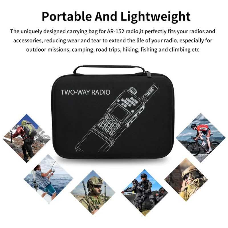 Baofeng AR-152 15W Walkie Talkie Powerful CB Two way Radio 12000mAh Battery Tactial Long Range AN PRC-152 Dual Band Transceiver M241223