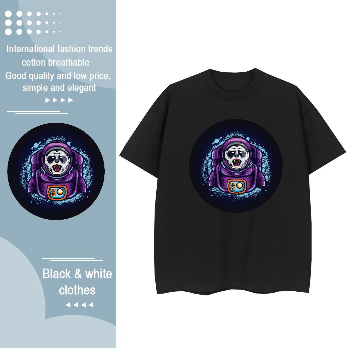 Designer Nice Couples T Shirts 230g Cotton universe Casual Sport T shirt Breathable Short Sleeve Anime Oversized Tops Tees