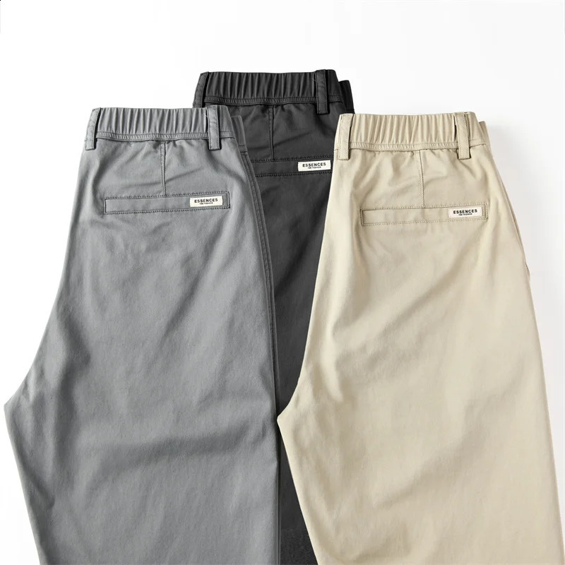 Mens clothing spring and summer casual loose straight goods mens outdoor wrapped tool pants Hombre 240821