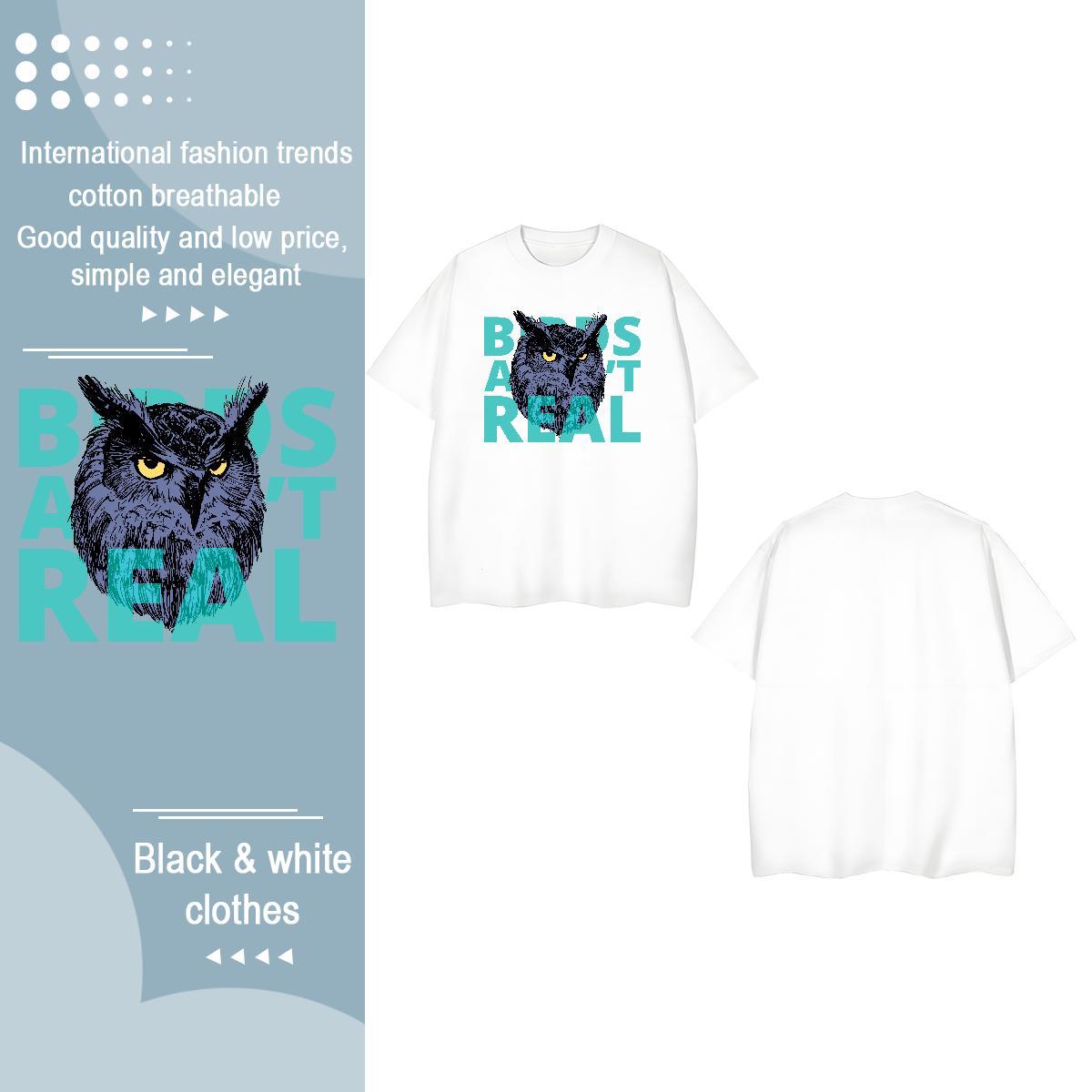 2024 Women T Shirts O-Neck Short Sleeve 230g Cotton Unisex Tshirts Cartoon Anime cool Home Outdoor Comfortable Tee Shirt