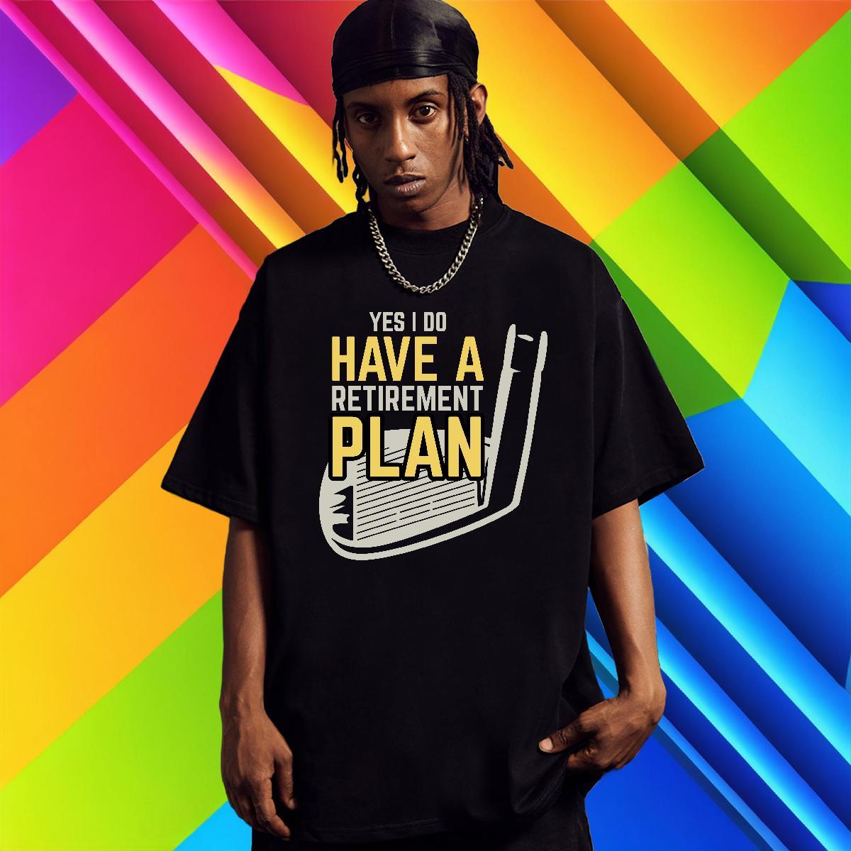 Loose Fit Mens Tshirts Casual Beach 100% Cotton 230g Custom Print Plus Size Short Sleeve Soft have a plan T-Shirts for Men 2024 Tees