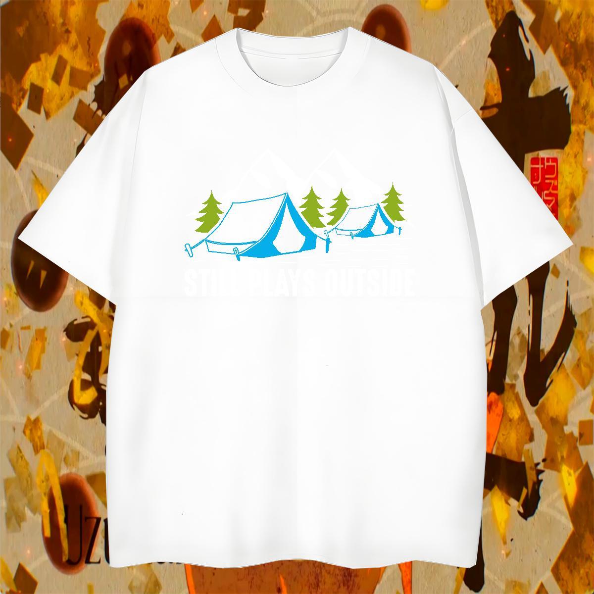 Cool Design Men Tees Street wear Hip Hop 100% Cotton 230g Oversized 3XL 4XL Breathable Short Sleeve mountains T-Shirts for Men Fashion New Tees Shirts