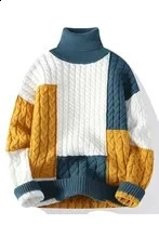 Autumn and Winter style Thicken Warm Sweaters Mens Fashion Casual Loose Comfortable High Quality Large Size Sweater 240821
