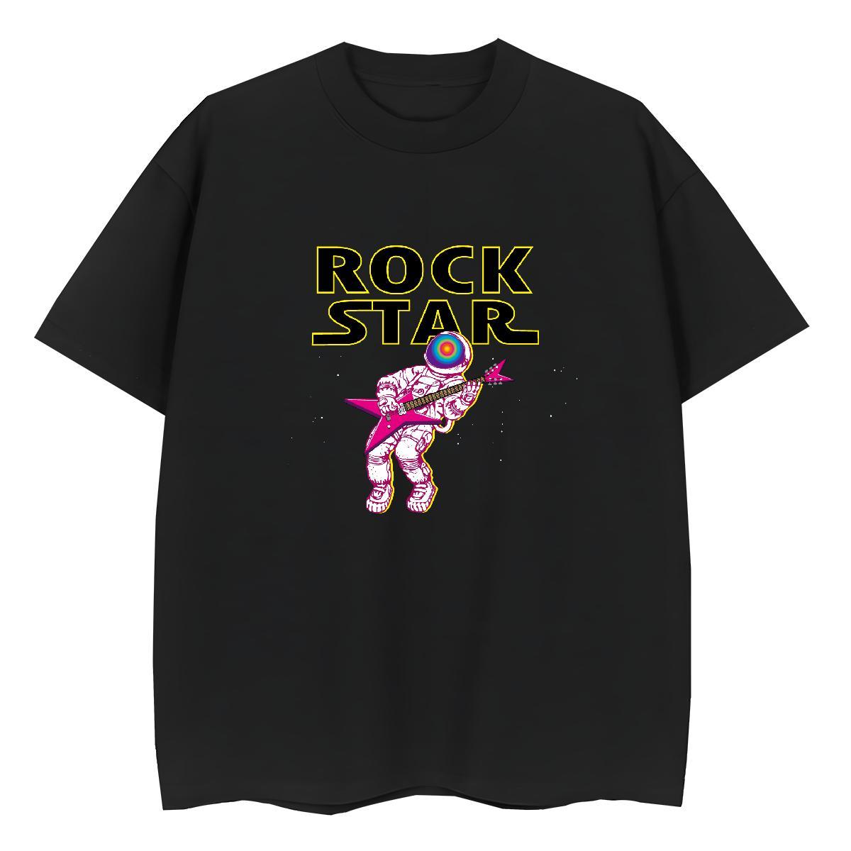 Brand Couples T Shirts 230g 100% Cotton universe Street Casual T-Shirts Short sleeve Soft Oversized L-4XL Tops Shirt
