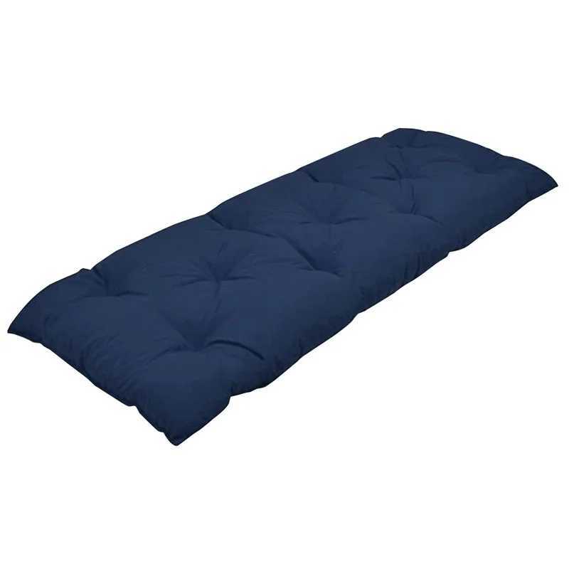 1Pcs Outdoor Garden Bench Cushion Solid Color Thicken Sun Chair High Back Cushion Non-slip Tatami Sofa Stool CushionXJ240821