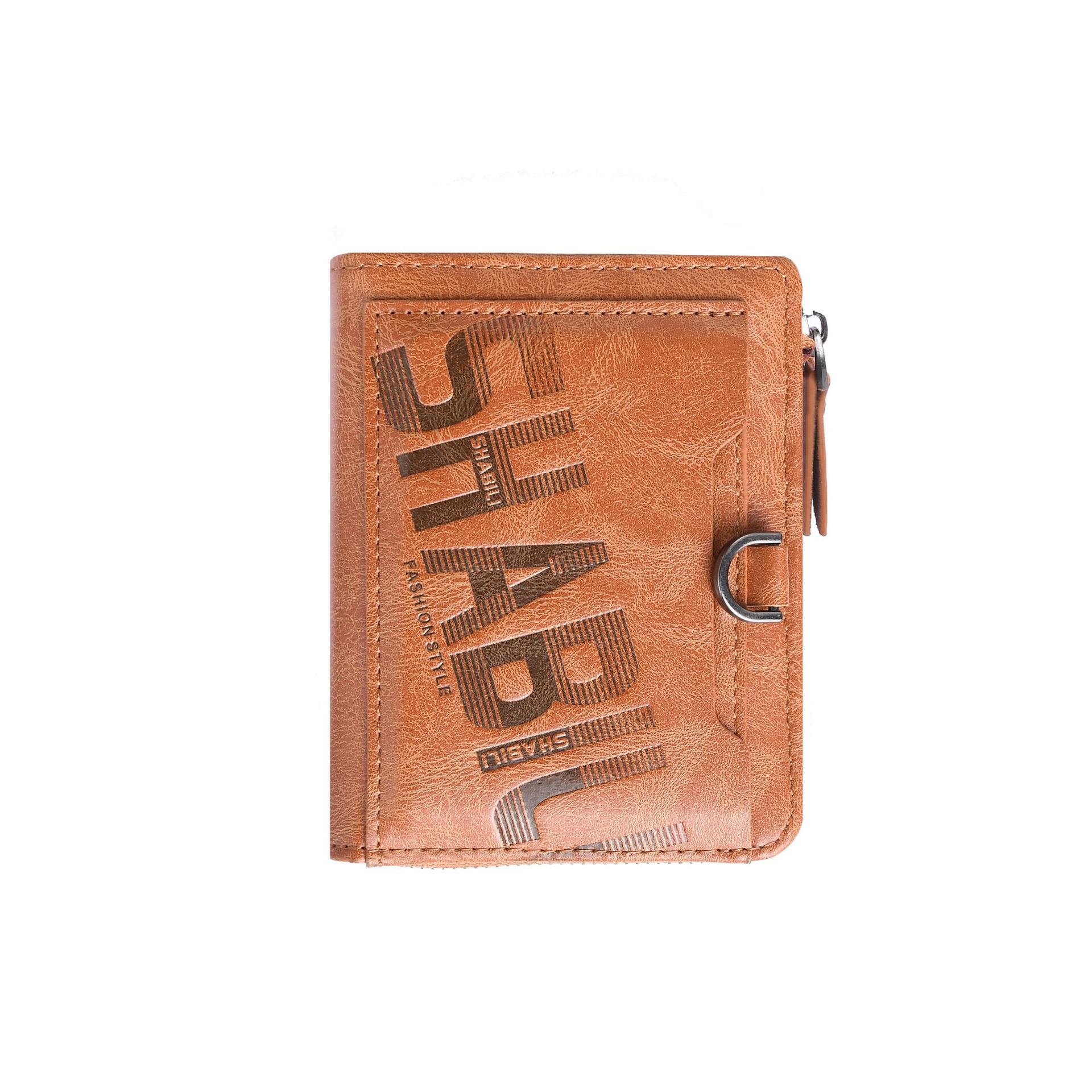 Men's PU Leather Zipper Wallet With Hidden Game Discount, Credit Card Holder Purse New Free Delivery Designer Bag