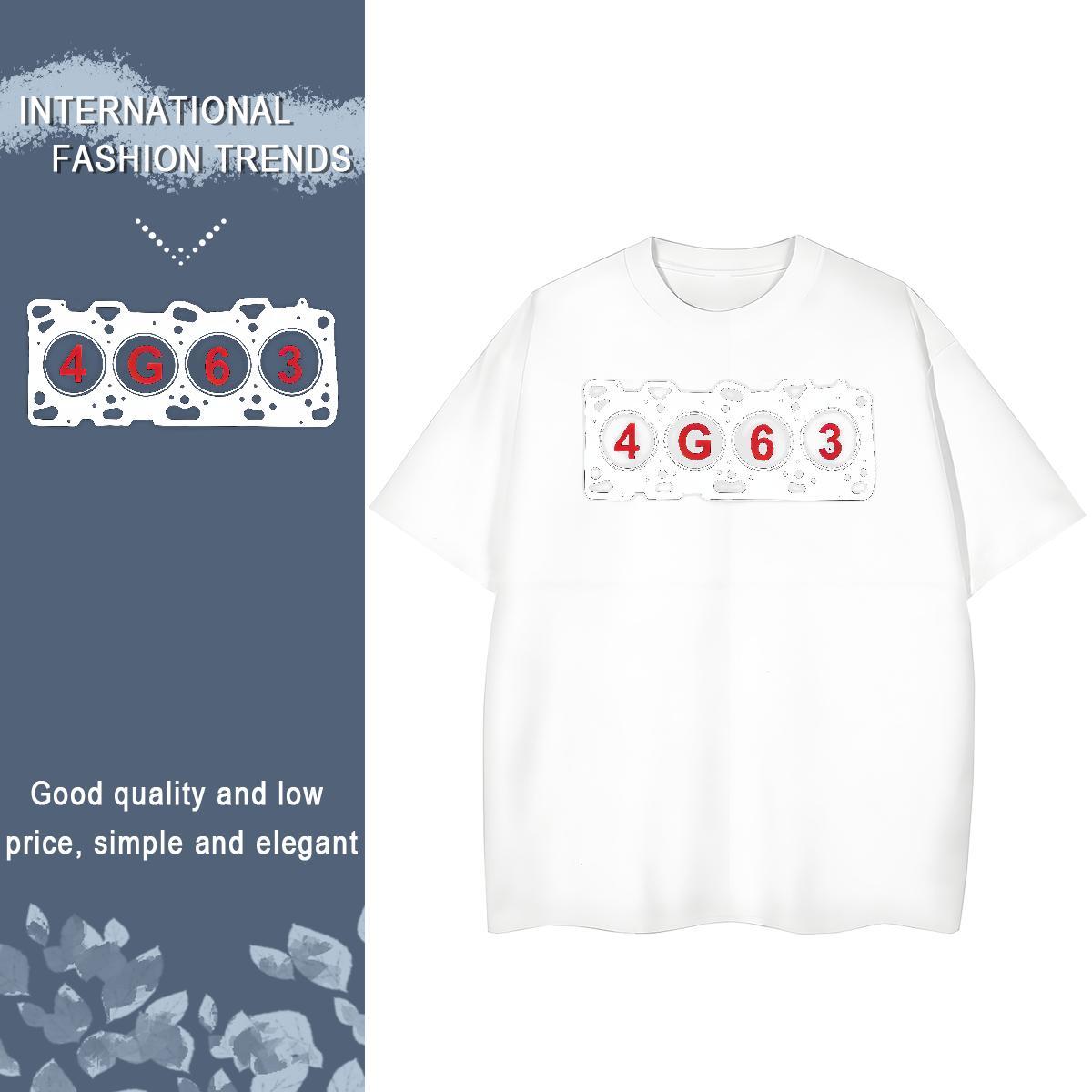 Comfortable Unisex Tshirts 230g 100% Cotton letter Casual Daily Wear Woman T Shirts Breathable Crew Neck Custom Print Oversized Tops