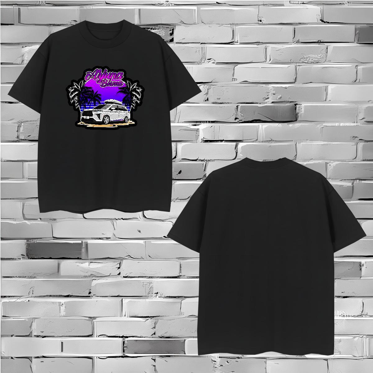 TOP Quality beach T-Shirts for Men Hip Hop Tshirts 230g Cotton DIY Short Sleeve O-Neck Asian Size Tee Shirt