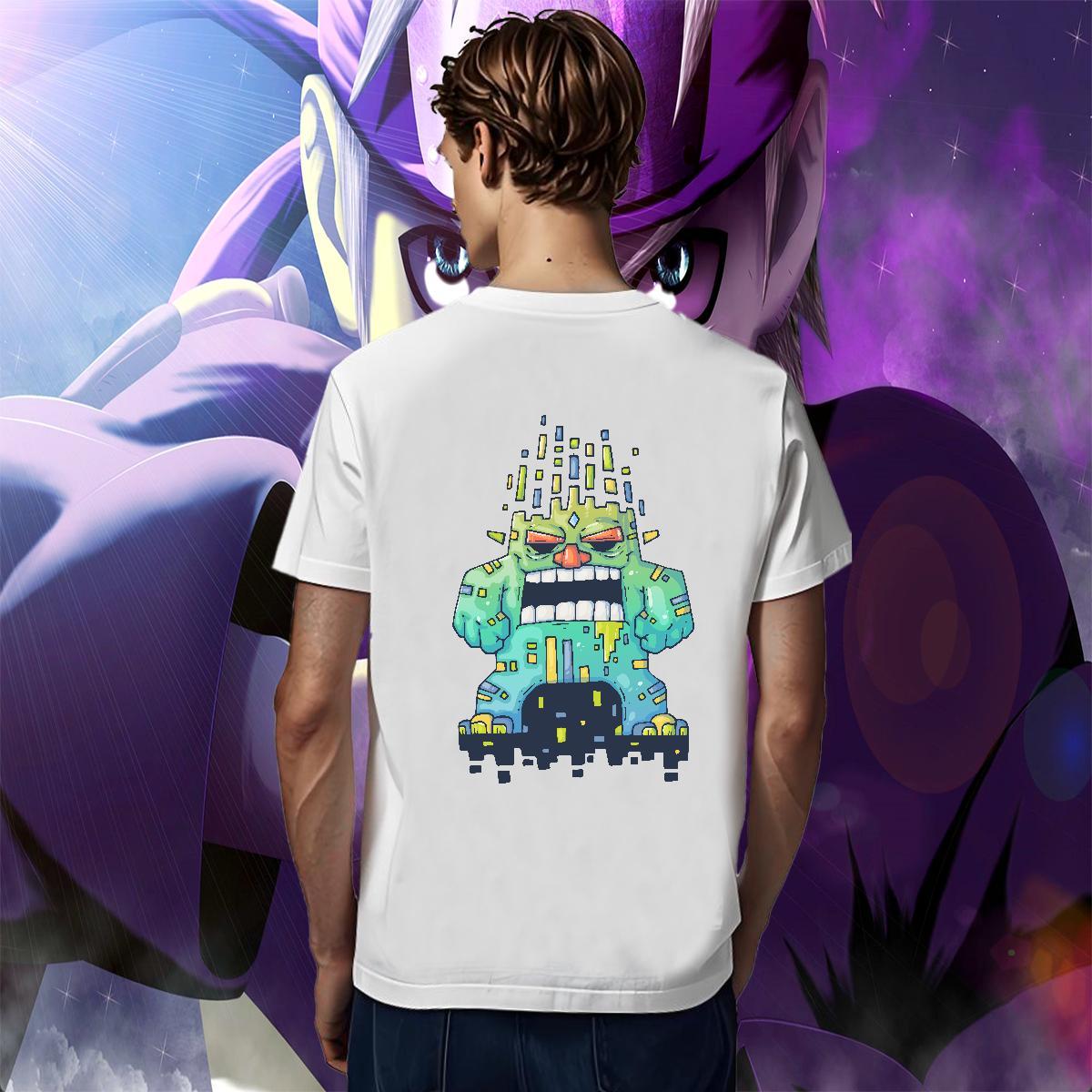 TOP Quality Men Tshirts Street 100% Cotton 230g Custom Print Oversized O-Neck Short Sleeve ET T-Shirts 2024 Tops Shirt
