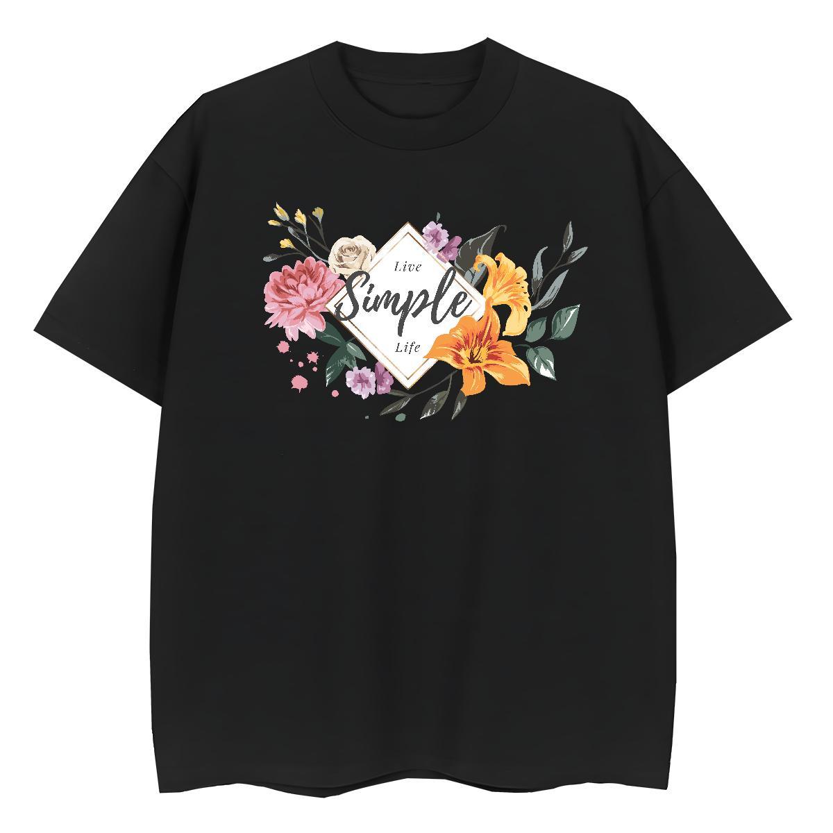 2024 Designer T Shirt For Woman Breathable 230g 100% Cotton Womens Tshirts Black White flower Beach Wholesale Polos