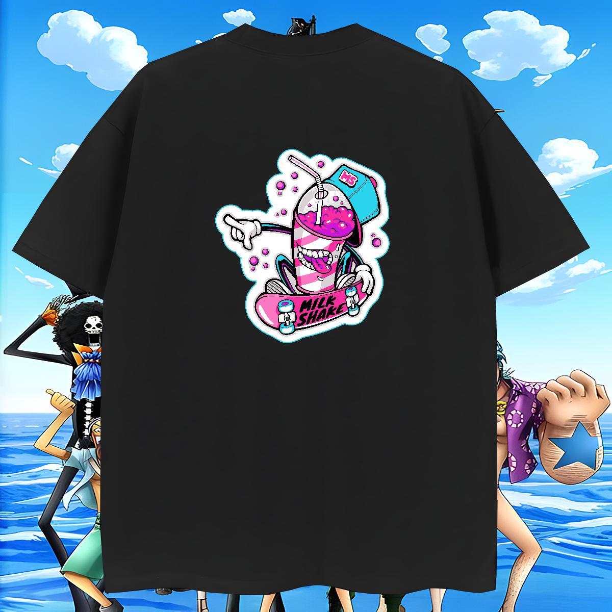 Designer Men Tshirts Daily Outfit 100% Cotton 230g Custom Cartoon Breathable Soft skateboarding Man T Shirts New Designer Tops Shirt