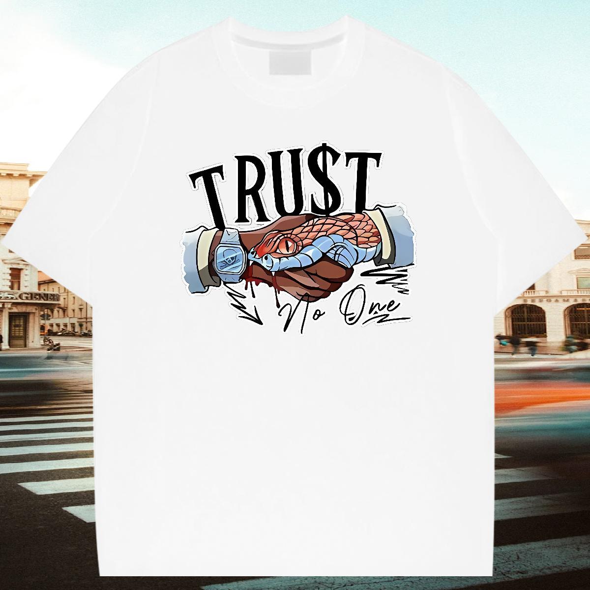High Quality Tshirt for Man Woman Beach 100% Cotton 230g Custom Printing Crew Neck Breathable friendship T-Shirts DIY Clothes