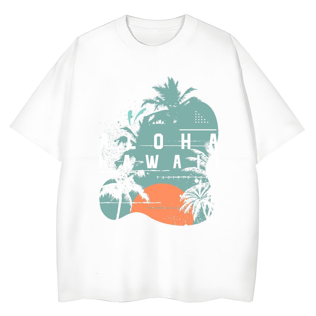Soft Tshirt for Man Woman 230g Cotton painting Sport Womens T Shirts Breathable Custom Printed Tops