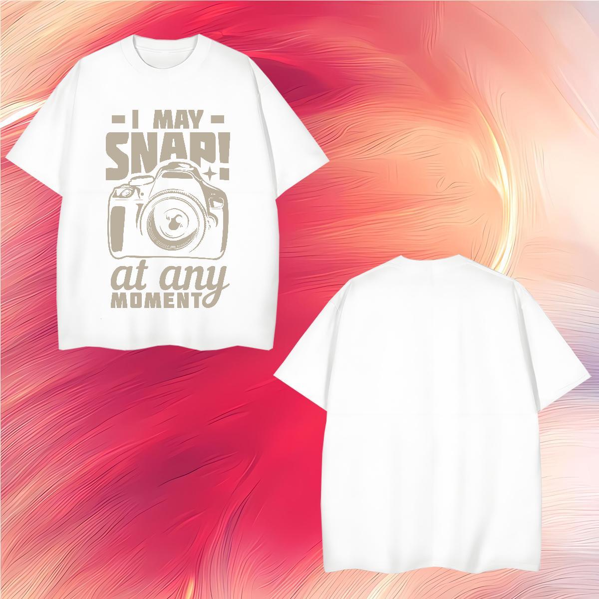 Loose monogram Men T Shirts Casual Tshirts 230g 100% Cotton Fashion Design Breathable Soft Plus Size Cartoon Tees Shirts