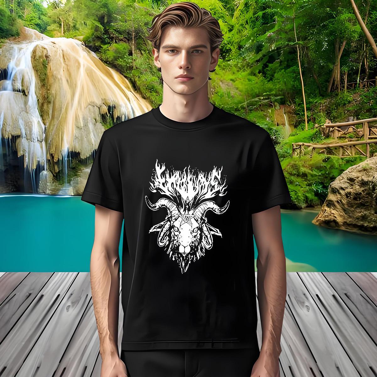 2024 New Mens Tshirts 230g 100% Cotton High Street Hip Hop panting Short Sleeve O-Neck Man T Shirts Cool Anime Print Tops Tees