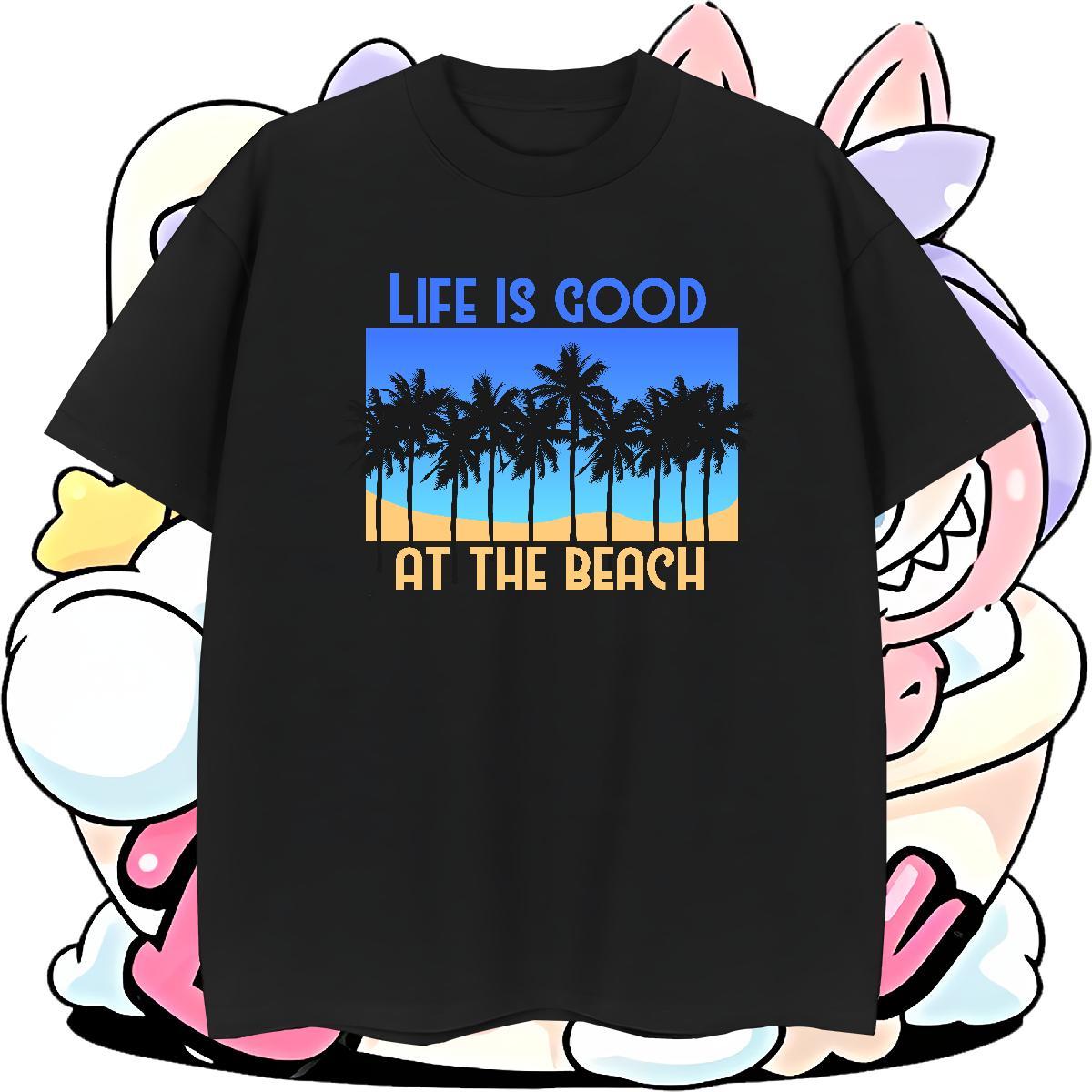 Cool Design Tshirt for Man Woman Summer Casual 100% Cotton 230g Cartoon Print Breathable Short Sleeve beach T-Shirts for Men Wholesale Wear