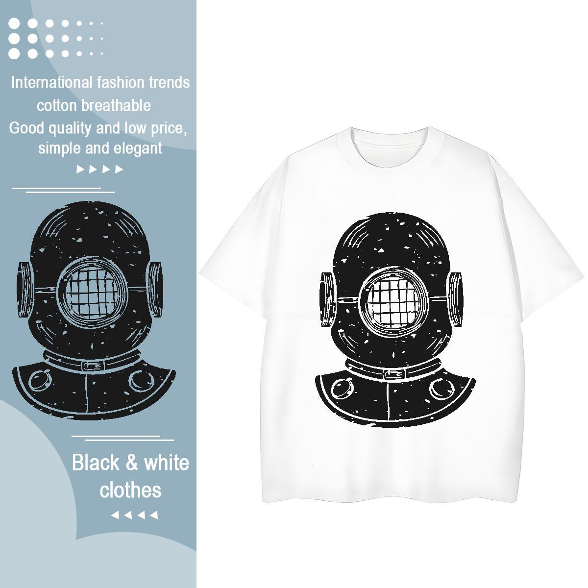 Designer T Shirt For Woman Comfortable 100% Cotton 230g Unisex Tshirts Cartoon Anime ET Daily Wear Soft Top Tees