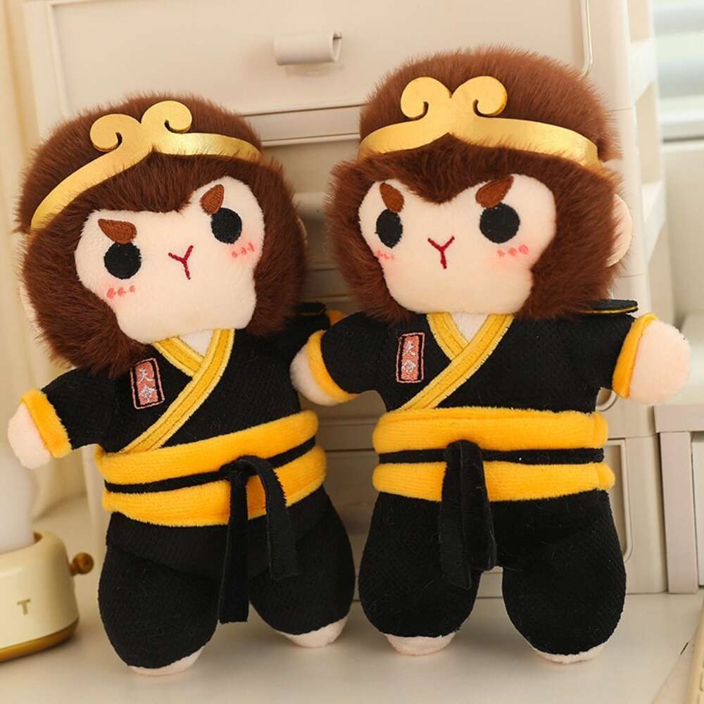 Black Myth: Wukong Plush Monkey King Plushie Great Sage Equal to Heaven Doll 35CM Game Peripheral Gifts Toy