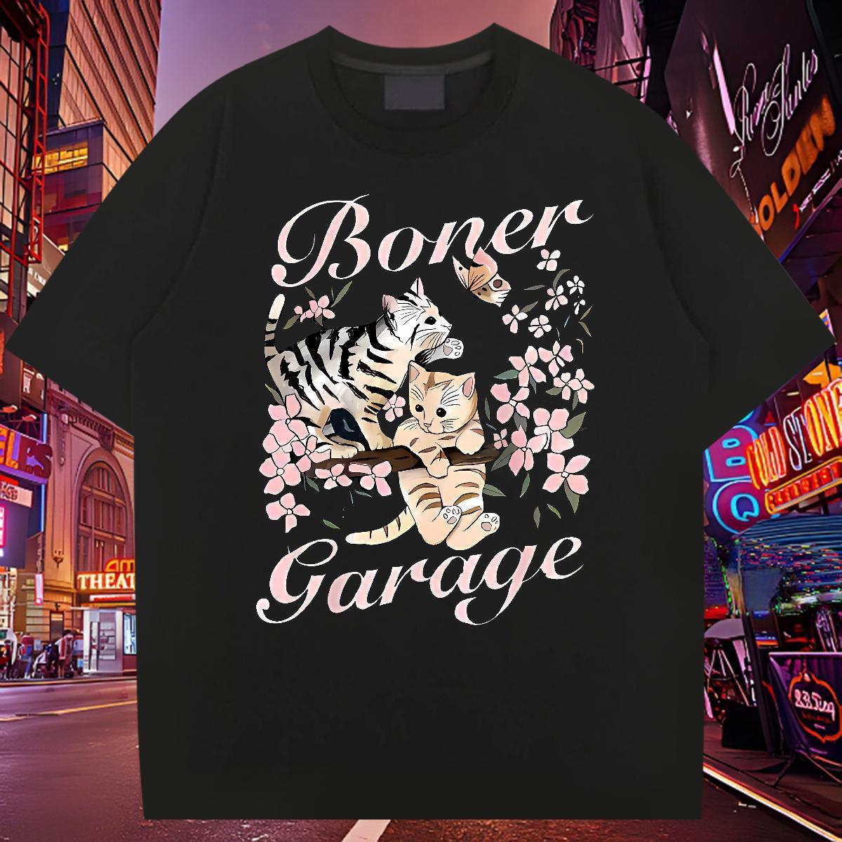 Cool T-Shirts for Men cat Breathable Soft Spring Summer Custom Big Size 230g 100% Cotton Men Tshirts 2024 Designer Tees