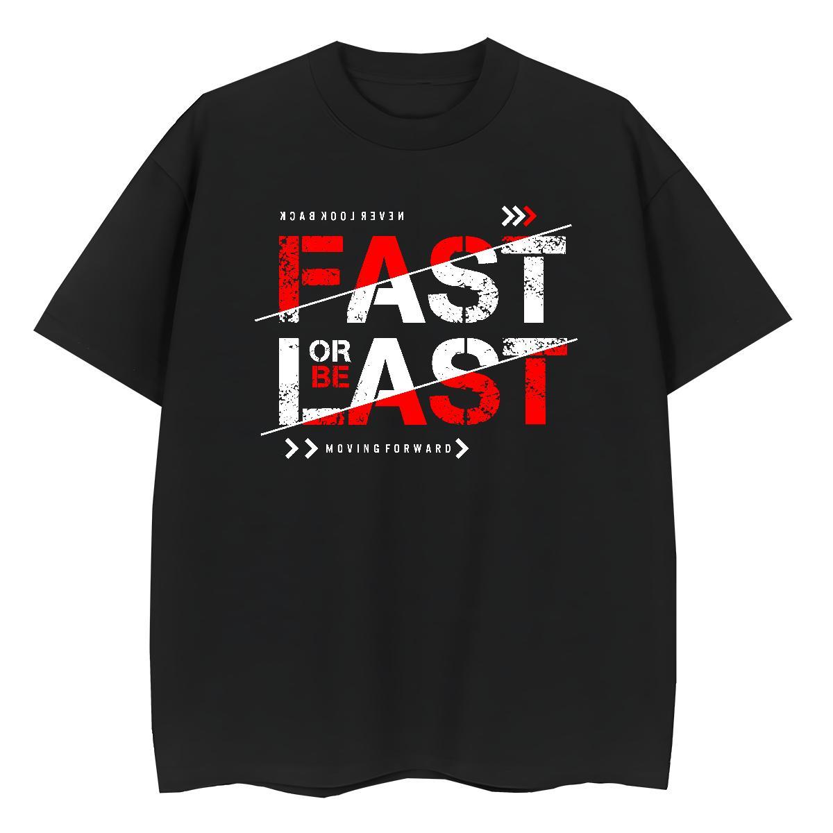 Soft Women Tshirts 100% Cotton 230g letter Hip Hop Street T Shirts Women Breathable Crew Neck Black Oversized Tees